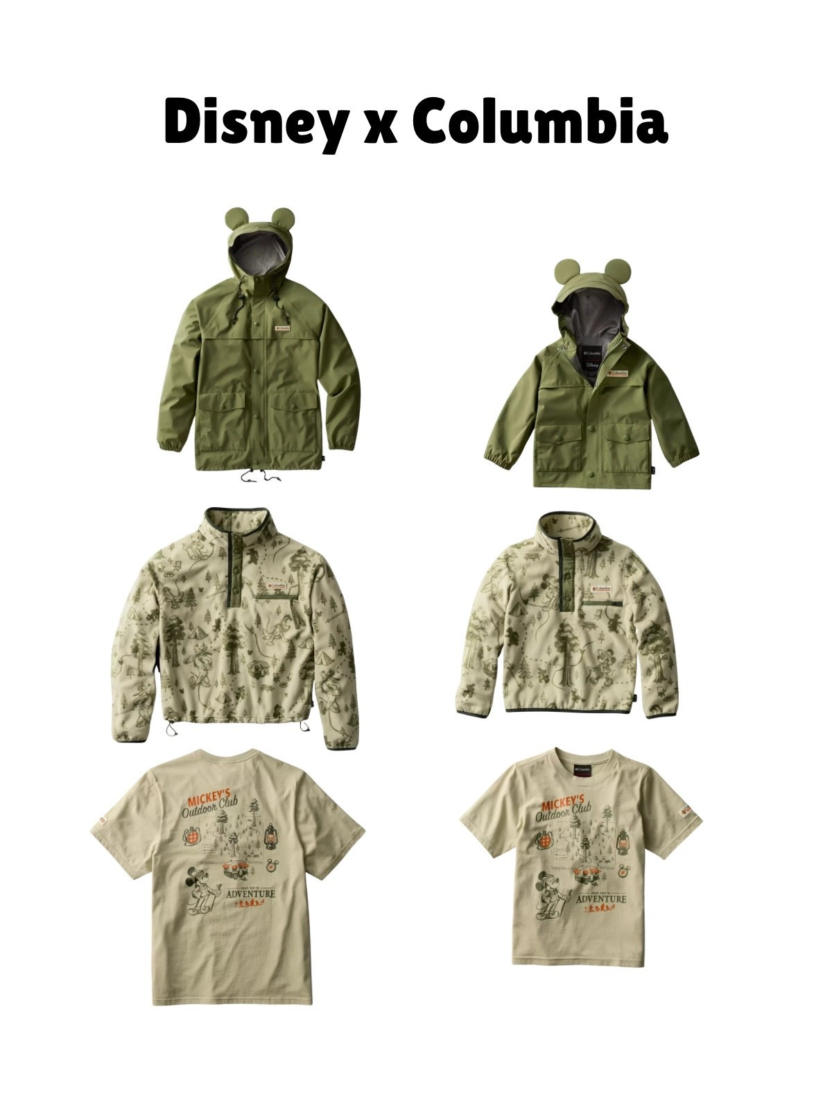 New Disney Columbia collection for adults and children 🐭

#LTKootd #LTKSeasonal #LTKTravel