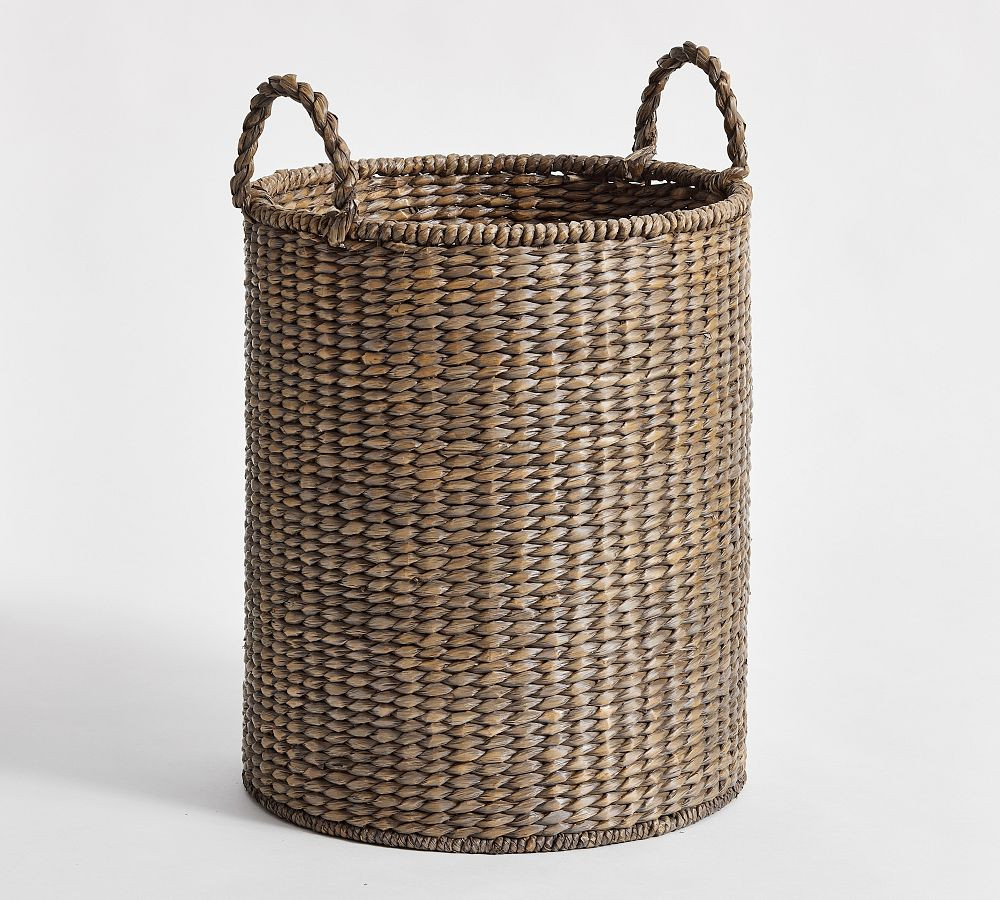 Charleston Handwoven Seagrass Tote Basket | Pottery Barn (US)