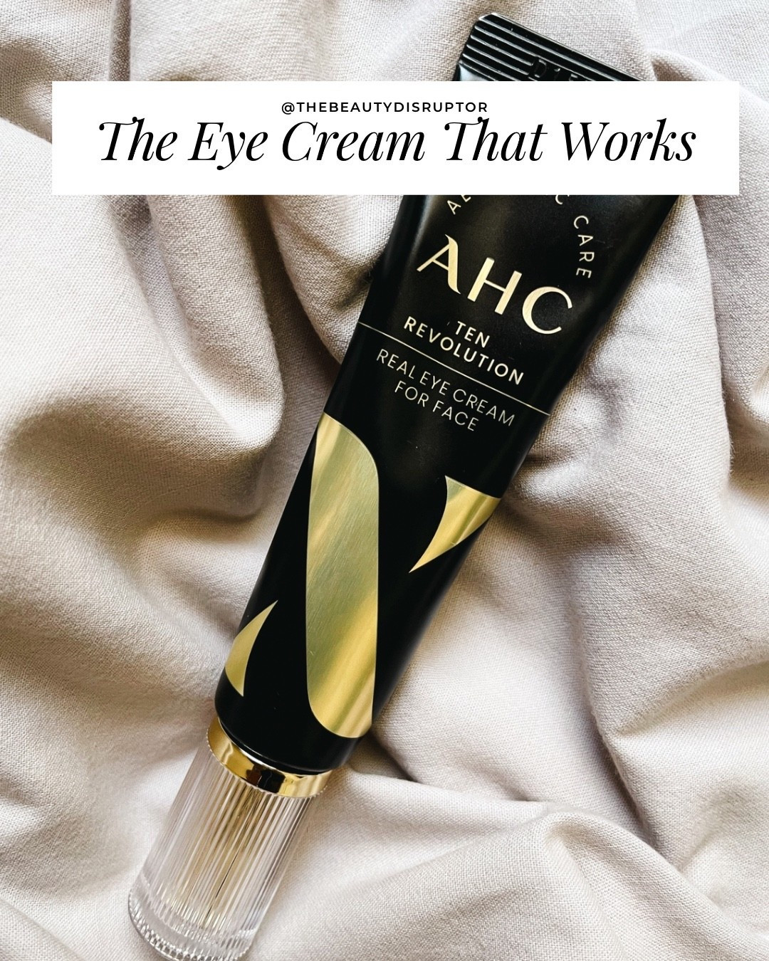 Dark Circles? Fine Lines? Crows feet? This eye cream FIXES it all! 

If you’re looking to transform your eye area, then think about adding A.H.C Ten Revolution Eye Cream to your skincare regimen. I have been using this eye cream for the past 3 months, and the results are nothing short of spectacular.

It has a potent formula packed with peptides, hyaluronic acid, human stem cell cultures, and vitamins that deliver results and tackle the signs of aging.

Shop now and thank me later! 😉

 #LTKFindsUnder50 #EyeCream #UnderEyes #DarkCircles #CrowsFeet #FineLines #Wrinkles

#LTKselfcare #LTKOver40 #LTKBeauty