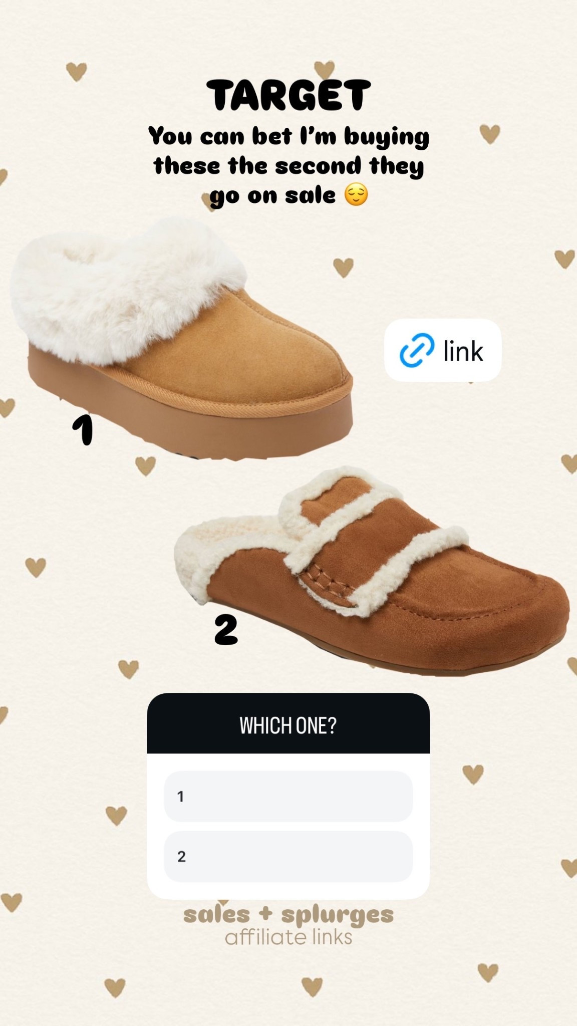 TARGET You can bet I’m buying these the second they go on sale 😌 1 2