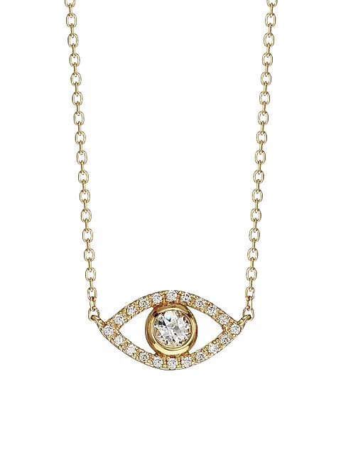 Classique Pavé Evil Eye Necklace | Saks Fifth Avenue