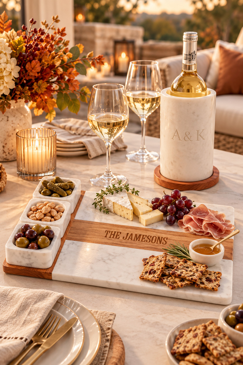 Fall gatherings just hit different when the table looks this good 🍂✨ These hosting finds are such an easy way to make everything feel pulled together—from serving dinner to pouring drinks and adding those personalized finishing touches.

#FallGathering #MarkAndGraham #FallHostingMustHaves #EntertainingAtHome #FallTableDecor #ThanksgivingTable #FriendsgivingHosting #HostessEssentials #DinnerPartyDecor #FallHomeFavorites #HolidayHosting #LTKHome 

 #LTKSeasonal #LTKHome #LTKSaleAlert
