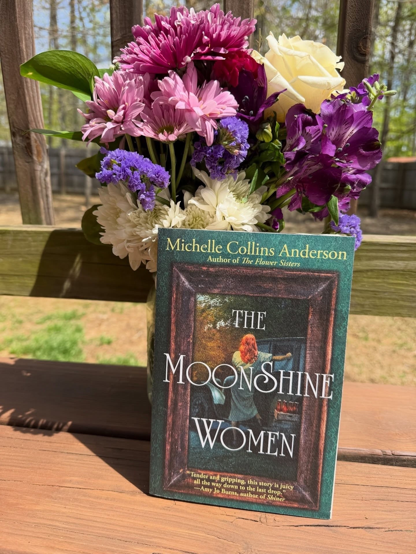 ✨ Book Spotlight ✨
The Moonshine Women 
📚By: Michelle Collins Anderson 

For fans of Jeannette Walls and Sue Monk Kidd —this Prohibition-era story is steeped in sisterhood, secrets, and resilience.

Set in the Ozark Mountains, three sisters step in to run their family’s moonshine business after tragedy strikes. Each sister brings something different to the still—Rebecca’s quiet strength, Elsie’s longing for more, and Jace’s fiery, fearless spirit. Together, they must navigate danger, grief, and the ever-watchful eyes of Prohibition agents while keeping their family—and their legacy—alive.
From hidden mountain stills to the glitz and grit of Hot Springs, this story blends revenge, love, and reinvention into something as bold and intoxicating as the Strong family shine itself.

A little bit of sweetness, a little bit of fire—and a whole lot of heart.

What’s your favorite book about sisterhood?

Thanks @tlcbooktours for the #gifted copy. 
@kensingtonbooks @btc_books @michelle_collins_anderson #TheMoonshineWomen #MichelleCollinsAnderson #historical fiction