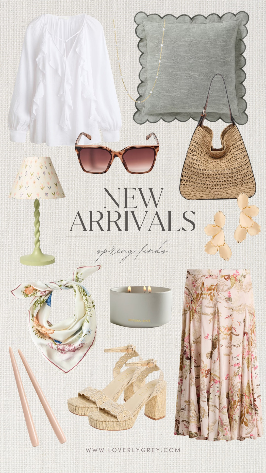 Fresh spring finds that feel light, feminine, and effortlessly elevated! Soft textures + neutral layers are the pieces I’m reaching for to refresh my wardrobe this season!


Loverly Grey, spring outfits, new arrivals spring, feminine style, neutral spring outfits, soft color palette, blush and sage outfit, spring fashion finds, chic everyday outfits, capsule wardrobe spring, floral skirt outfit, linen blouse outfit, woven bag outfit, spring accessories, elevated basics 

 #LTKootd #LTKSeasonal