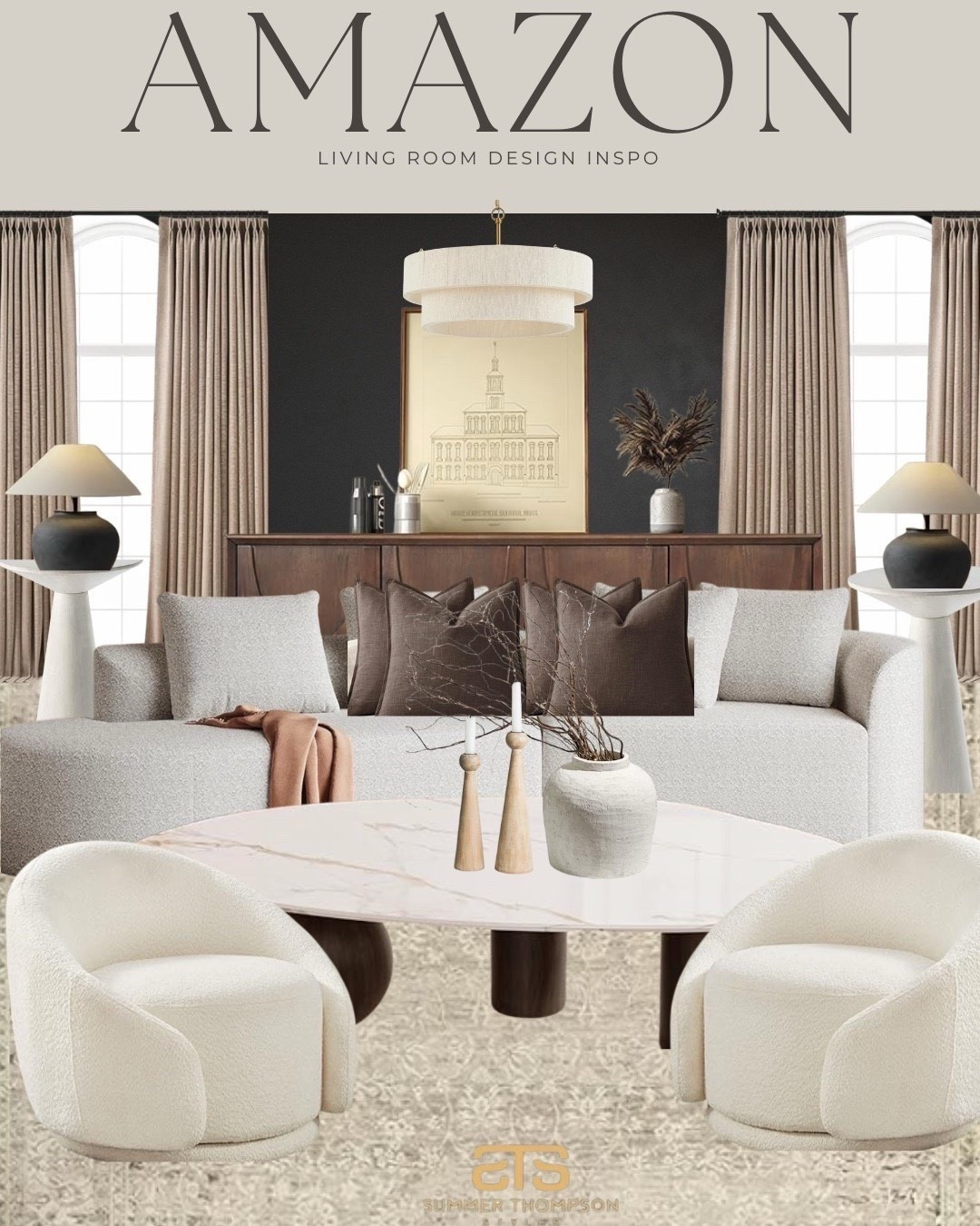 Elevated neutrals for the perfect living room refresh ✨ Cozy textures, modern lines, and timeless Amazon finds that bring warmth and style to your space.

#AmazonHomeDecor
#LivingRoomDesign
#NeutralHomeDecor
#ModernLivingRoom
#AmazonFindsHome
#CozyLivingRoom
#HomeStylingInspo
#AffordableHomeDecor
#NeutralInteriorStyle
#AmazonLivingRoom
#summerthompsonstyles

#LTKHome