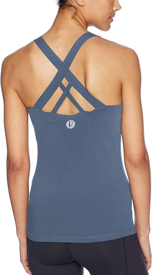 RUNNING GIRL Sports Bra for Women, Criss-Cross Back Padded Strappy Sports Bras Medium Support Yog... | Amazon (US)