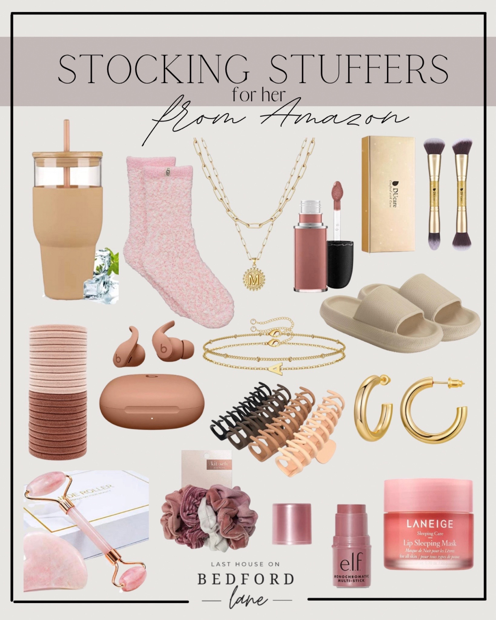 Stocking Stuffers for Her from Amazon 


Christmas gifts for her gifts for mom gifts for sister gifts for aunt gifts for wife gifts for daughter gift for girlfriend gift for friend gift for mother in law gift for grandma fuzzy socks makeup brush hair ties scrunchy beats headphones by Kim k jade roller lip mask gold earrings hoop earrings affordable gift ideas womens slippers gold layered necklace gold bracelets Mac lipgloss jaw clip #LTKunder50

#LTKHoliday #LTKsalealert #LTKstyletip