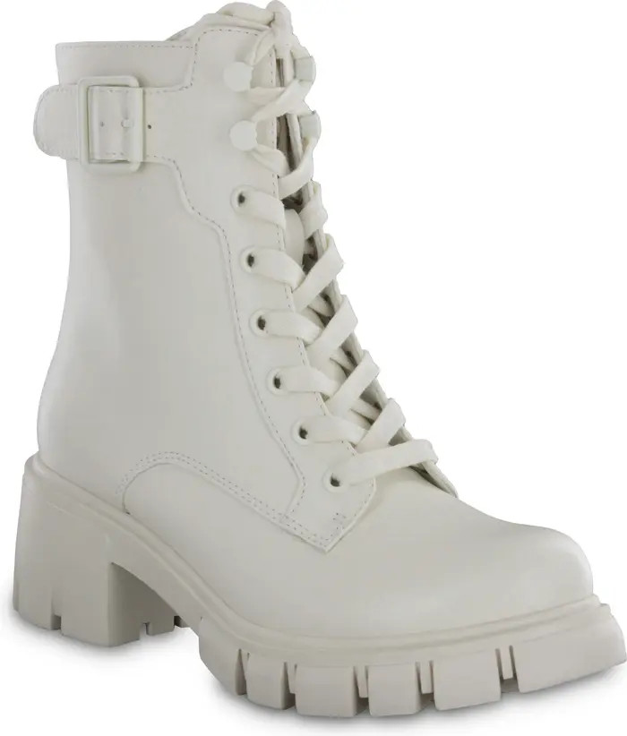 MIA Thassie Lace-Up Bootie | Nordstrom | Nordstrom