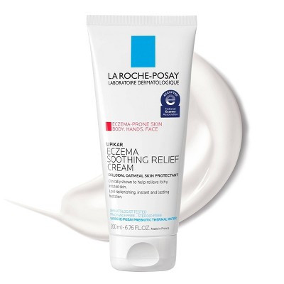 La Roche Posay Lipikar Eczema Soothing Relief Body & Face Cream Unscented - 6.76 fl oz | Target