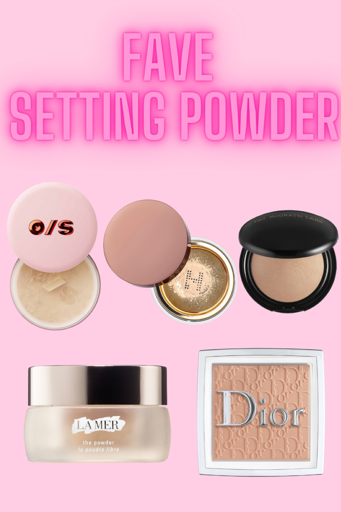 These 5 setting powders STAY in my makeup bag and kit! 

#LTKunder50 #LTKunder100 #LTKbeauty