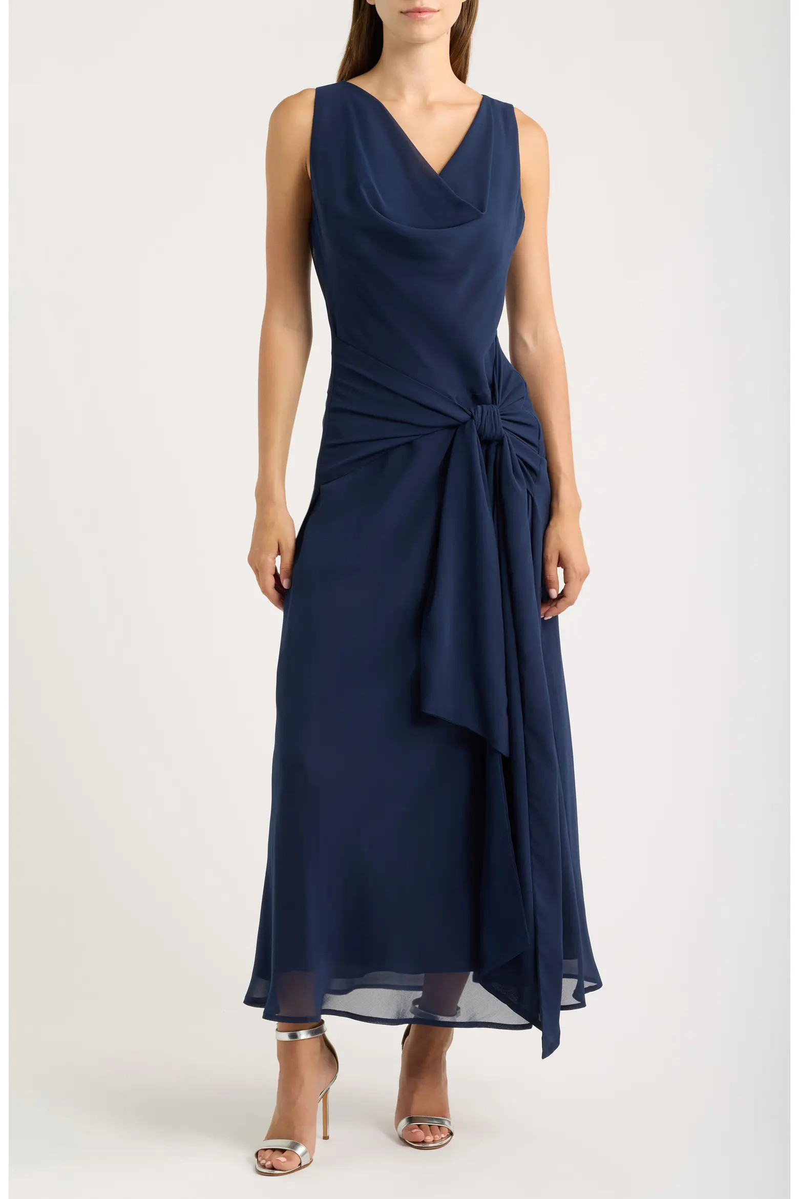 Line & Dot Oriane Front Tie Maxi Dress (Women) | Nordstrom | Nordstrom