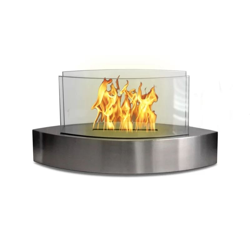 Craddock Bio-Ethanol Tabletop Fireplace with Flame Guard | Wayfair North America