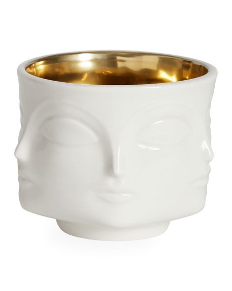 Jonathan Adler Gold Interior Muse Bowl | Neiman Marcus