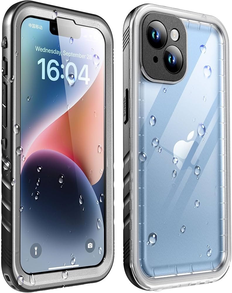 SOKUSIN for iPhone 14 Case Waterproof - Shockproof Dustproof Phone Case with Built in Screen Prot... | Amazon (US)