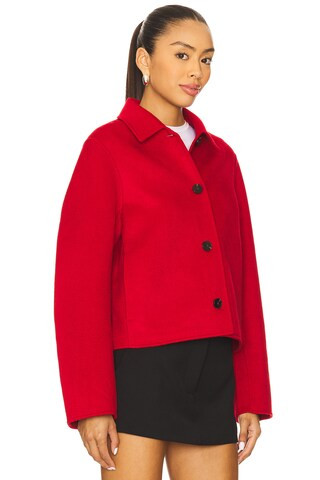 SAMSOE SAMSOE Saholly Jacket in Haute Red from Revolve.com | Revolve Clothing (Global)