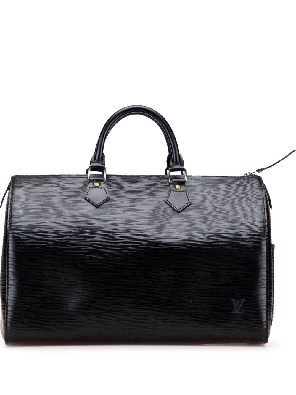 Louis Vuitton Pre-Owned 1995 Epi Speedy 35 boston bag - Black | Farfetch Global