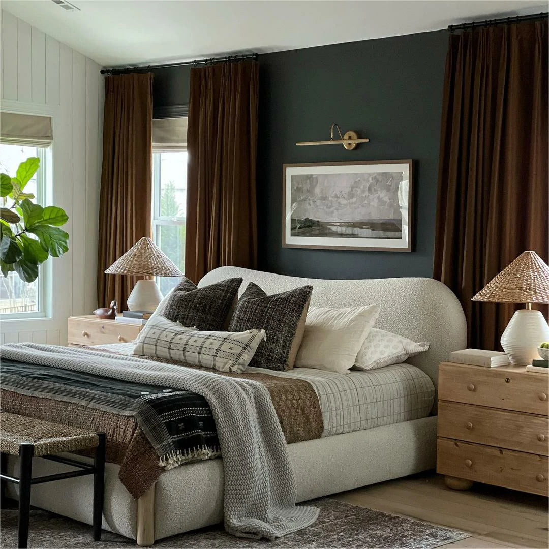 Birkin Velvet Curtain Pleated | TWOPAGES