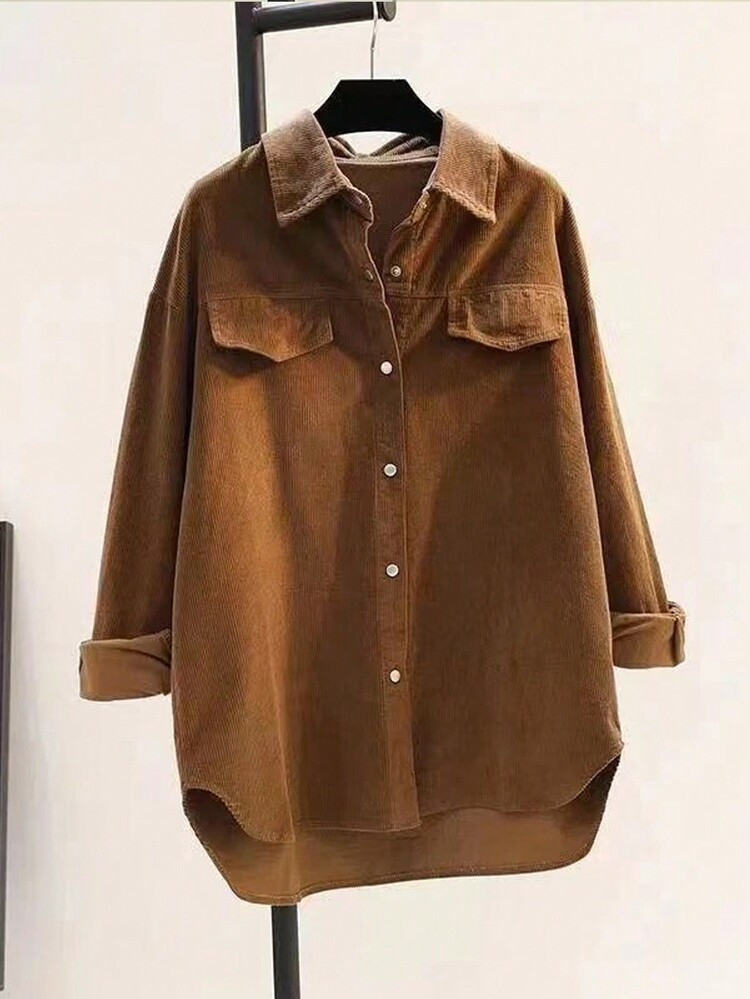 Cordaroy Jacket | SHEIN