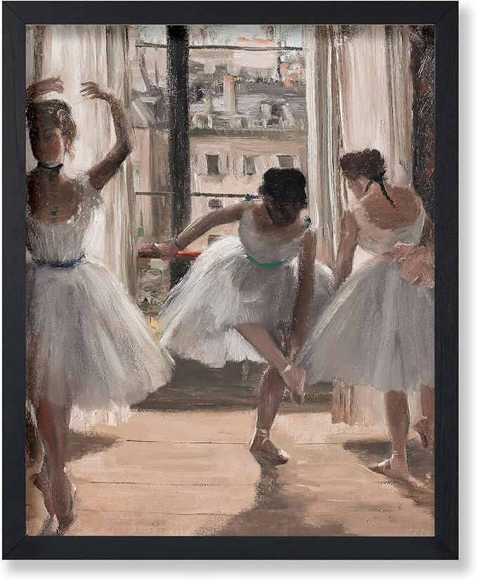 Poster Master Vintage Three Dancers Poster - Retro Ballerina Print - Dance Art - Ballet Art - Gif... | Amazon (US)