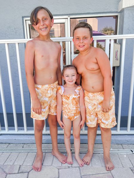 Boys swim is sold out, but love these matching sets! Linked Brynlee’s & a few similar options!! 

LOVE US SOME MATCHING!! 

#swimonsale #siblingsets #janieandjack

#LTKsalealert #LTKSeasonal #LTKkids