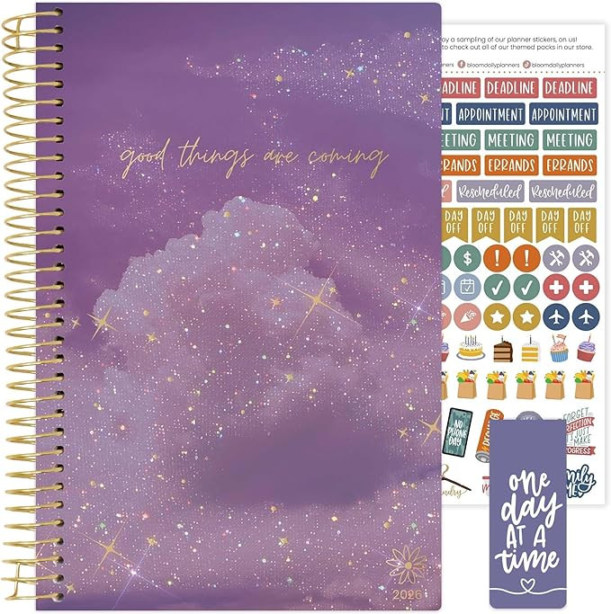 bloom daily planners 2026 Planner (January - December) Calendar Year Organizer - 5.5” x 8.25”... | Amazon (US)