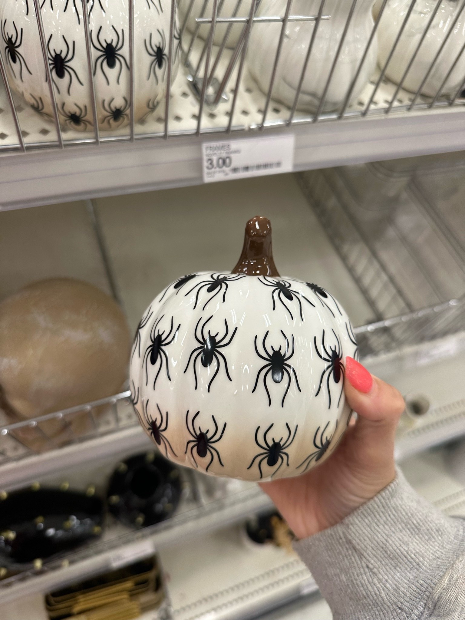 Ceramic spider pumpkin for Halloween decoration at Target! Only $3! **low stock

#LTKSeasonal #LTKHome