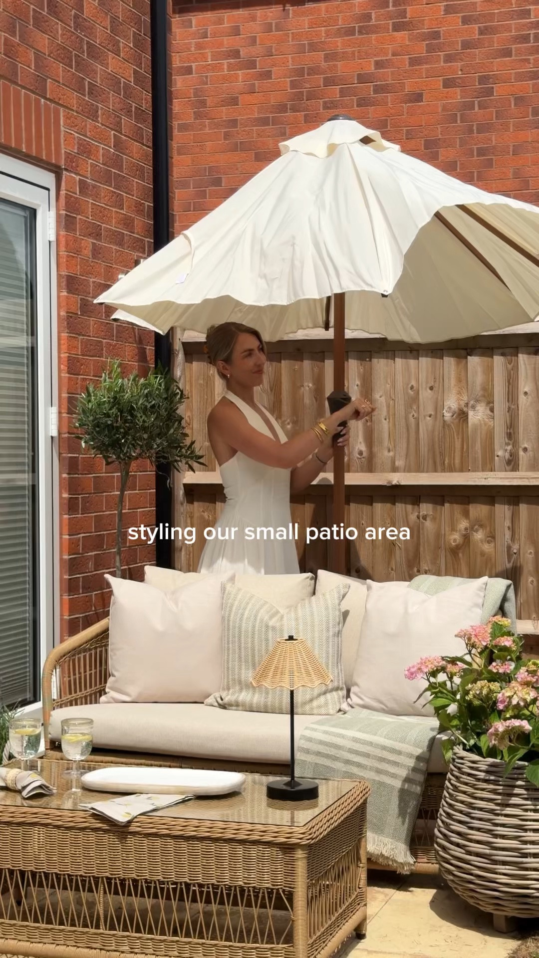 Styling our small patio area with stunning timeless furniture from @johnlewis 🌤️🤍🪴 ad 

We are yet to renovate our garden, so I wanted to give our small new build patio some love and I’m so pleased with how it’s turned out. Love how timeless the sofa is and the rattan planters for my new plants. Just feels so alfresco and ready for the next heat wave! 

Garden furniture, parasol, garden coffee table, rattan planters, LED lamp, home decor, summer garden furniture

#LTKsummer #LTKhome #LTKuk