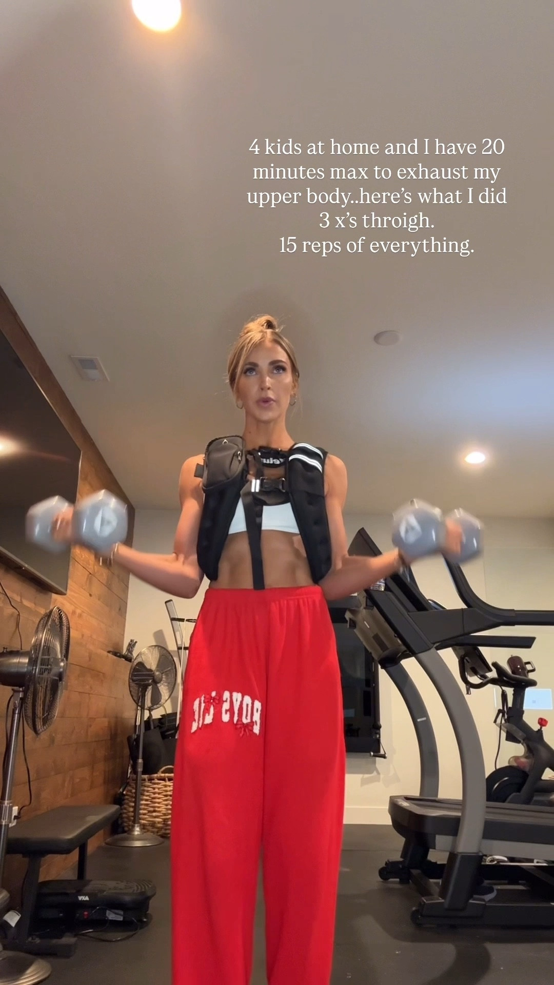 Holy crap it worked!! And linking my fit, vest, pre workout, and program here for you loves! 

#LTKActive