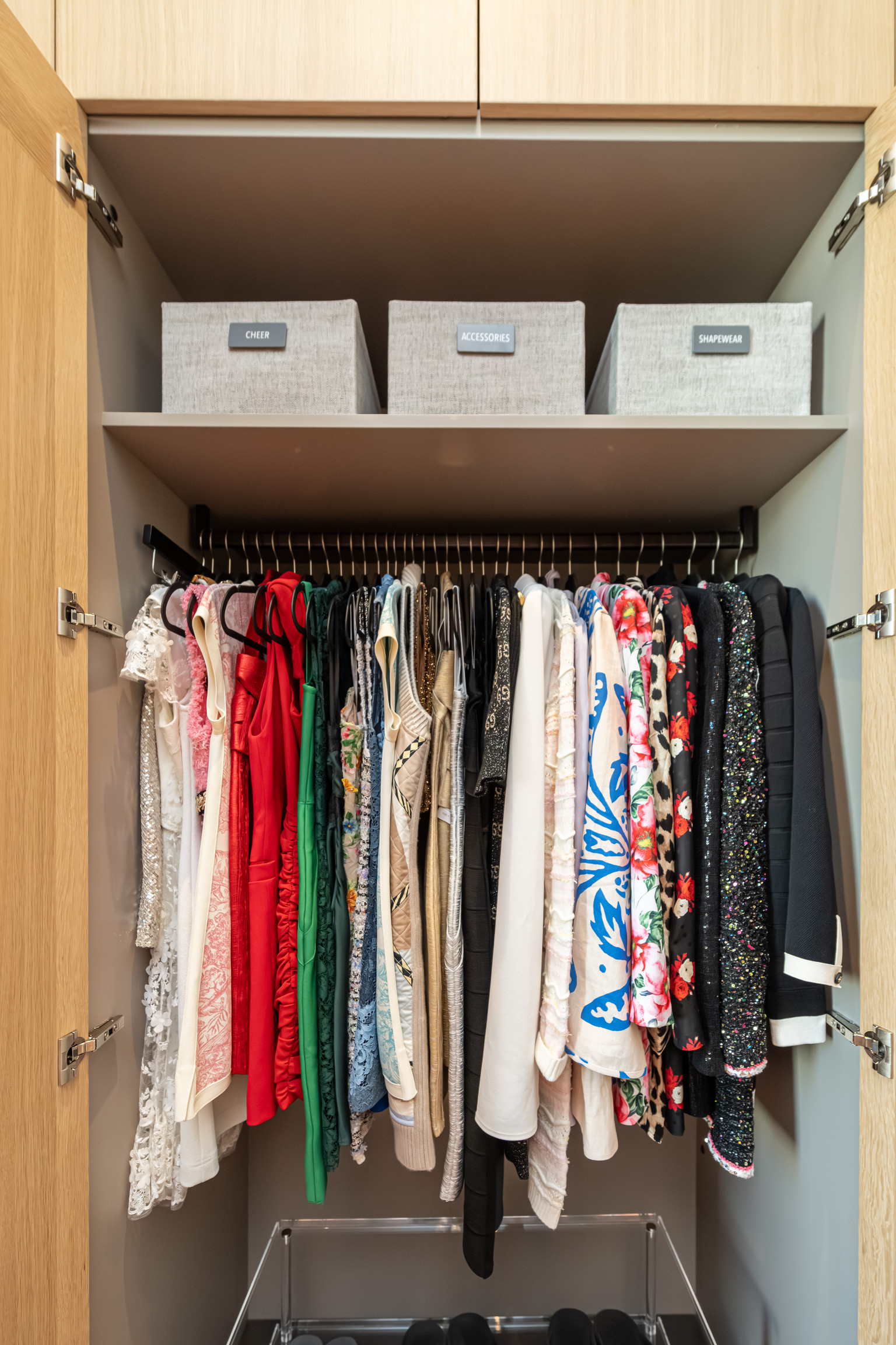 Step inside @angelagarcia’s closet — thoughtfully designed to support a life that is both dynamic and deeply intentional. ✨

Angela has an incredible eye and a beautifully curated collection. Every detail in this space was considered, from the tone and typography of the labels to the selection of hangers, the styling of open shelving, and the way her pieces are displayed with care. The goal was not simply organization, but preservation and presentation, honoring each item while allowing it to be easily worn and enjoyed.

The space tells a story — a reflection of her life as a mother, a partner, a traveler, and a gracious host. Whatever fills her calendar, her closet is prepared to support it, seamlessly and beautifully.

There are so many beautiful details to explore within this space, and throughout their incredible Austin home, where Angela’s style is woven seamlessly into every room.

#angelagarcia #sergiogarcia #newhome #austintexas #closetorganization

#LTKHome

#LTKHome