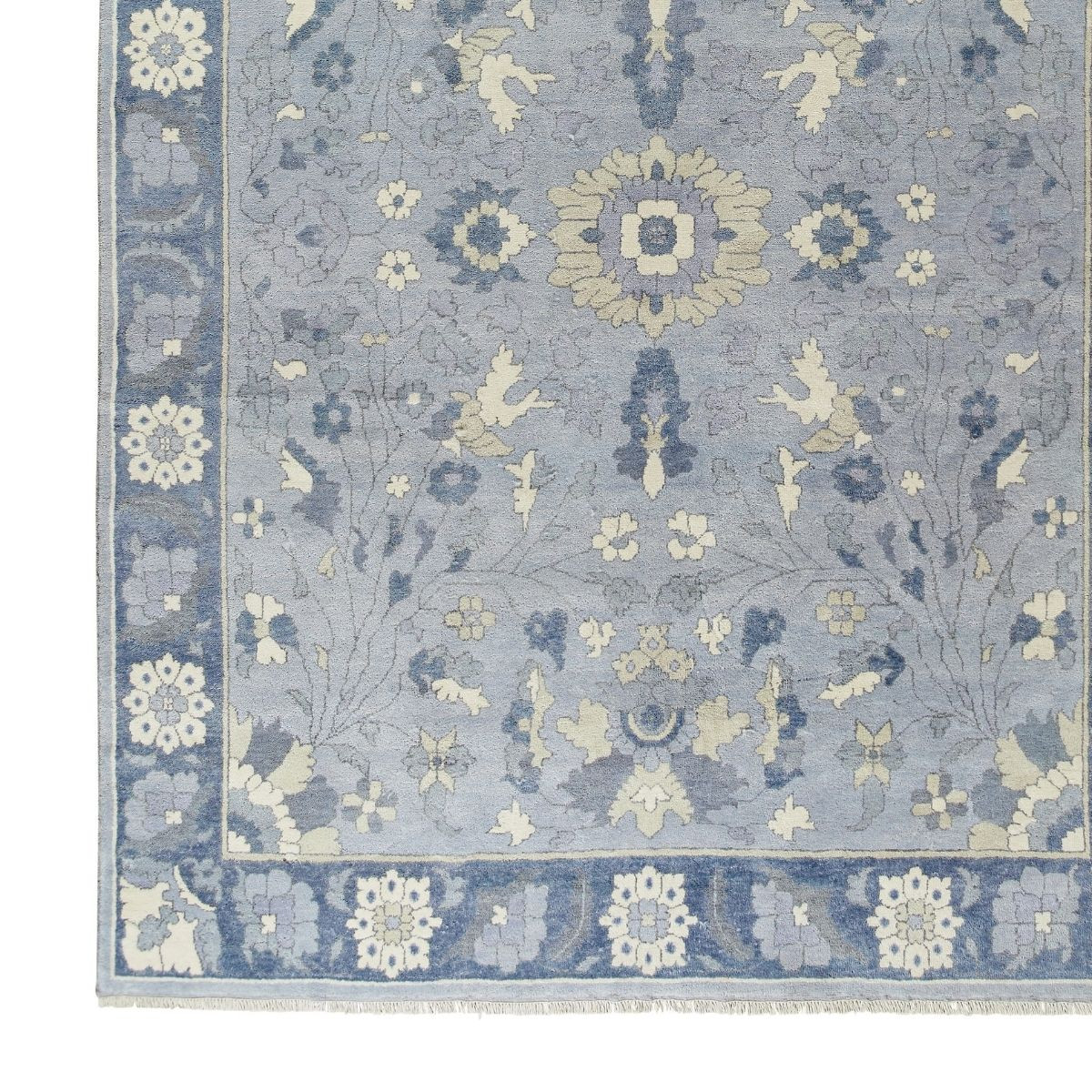 Olivia Rug in Soft Blue | Floral Area Rug | Caitlin Wilson | Caitlin Wilson Design
