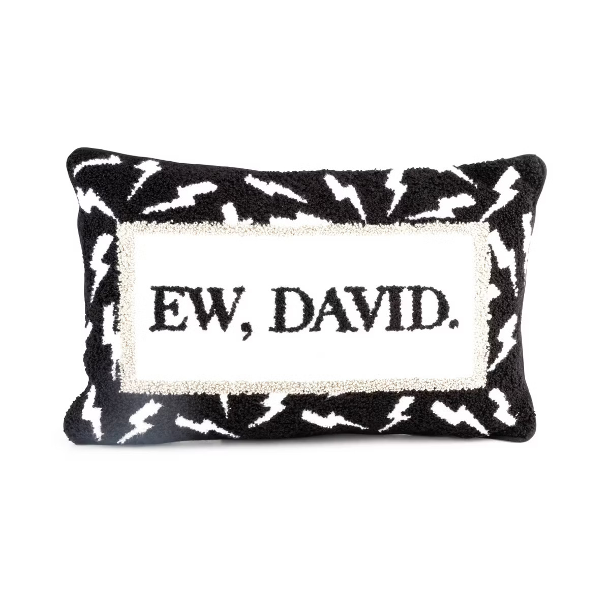 Schitt's Creek 'Ew, David.' Throw Pillow Black | Target