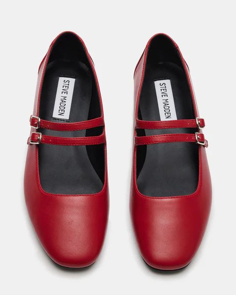 ALISAH RED LEATHER | Steve Madden (US)