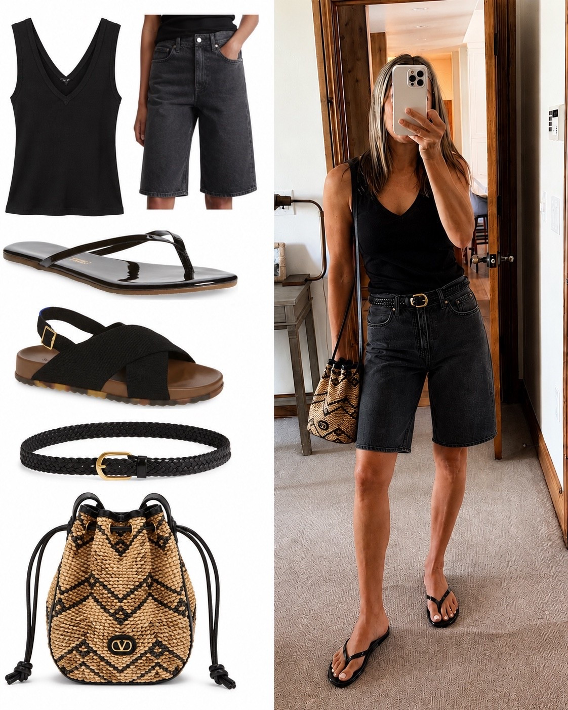 Simple summer outfit idea 🕶️