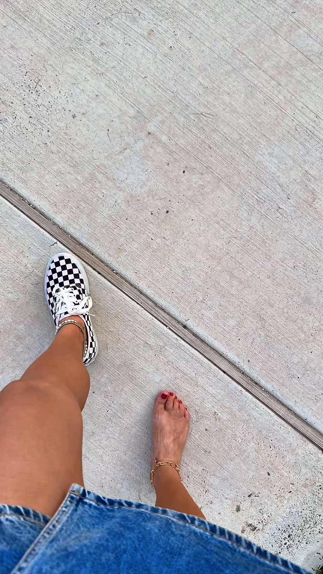 Pink and black checkered vans 😍💖🖤 #checkeredvans #vansshoes #vanssneakers #dealsforyoudays #ad @vans  

 #LTKootd #LTKWorkwear #LTKTravel