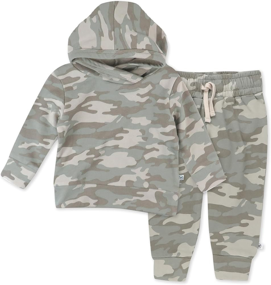 HonestBaby unisex-baby Light Weight Hoodie & Sweatpant Set 100% Organic Cotton for Toddler, Baby ... | Amazon (US)