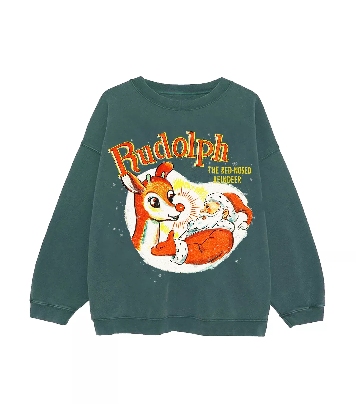 Rudolph the red nosed reindeer outlet sweatshirt