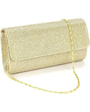 lovyoCoCo Evening Bag Clutch Purses for Women Ladies Sparkling Party Handbag Wedding Bag | Amazon (US)