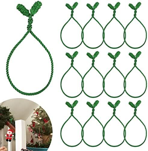 Christmas Garland Ties Decorative Twist Ties 19 Inch Extended Garland Ties for Garland Banisters ... | Amazon (US)