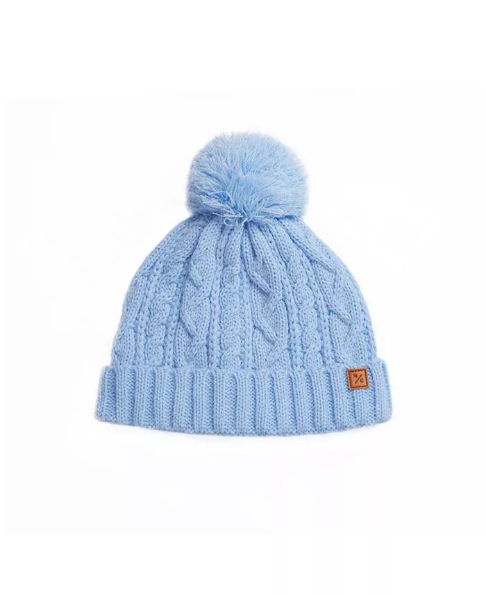 Unisex Cable Knit Pom-Pom Hat - Baby, Little Kid, Big Kid | Bloomingdale's (US)