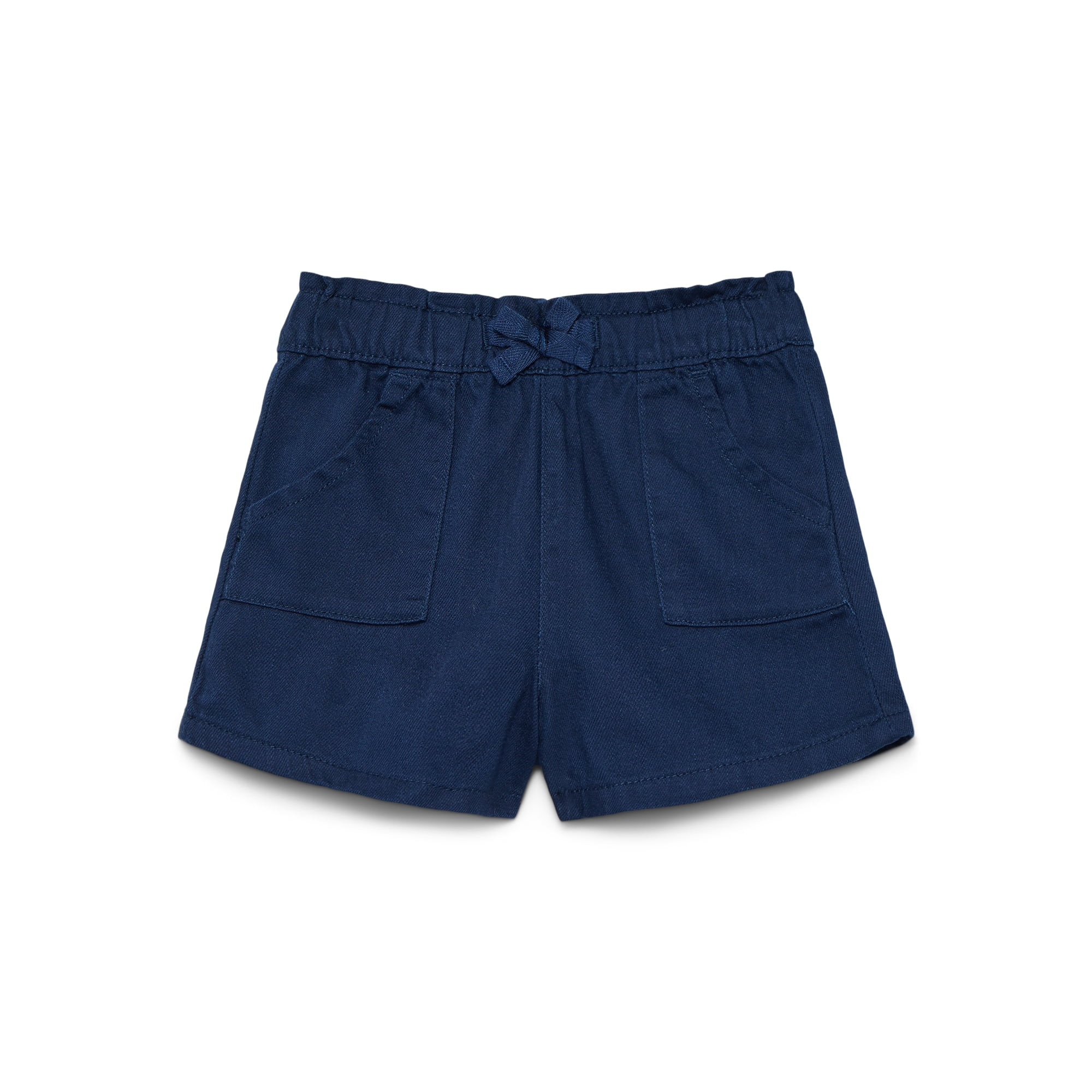 Wonder Nation Baby Girl Woven Shorts, Sizes 0-24 Months | Walmart (US)