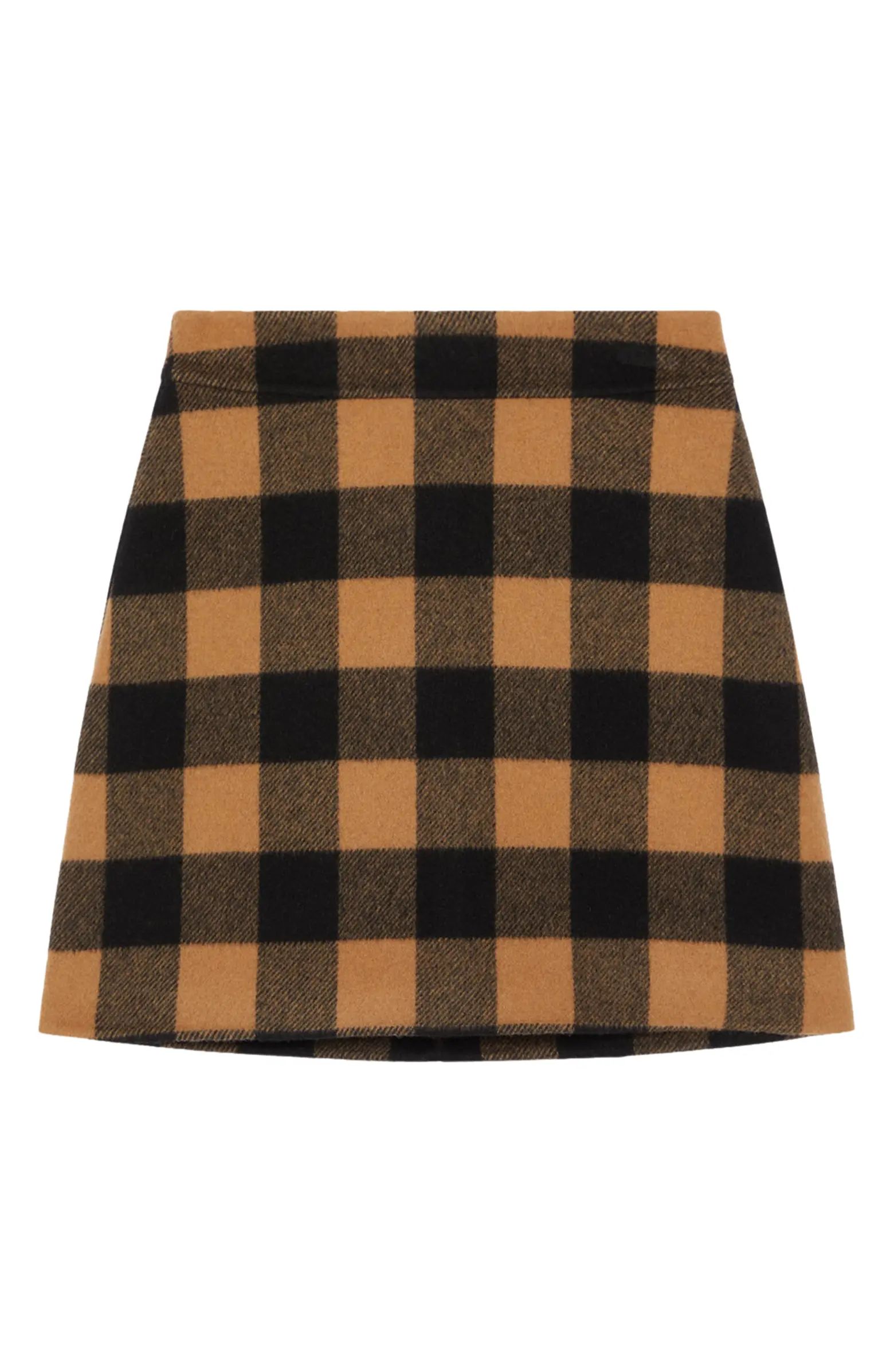 Check Woven Skirt | Nordstrom