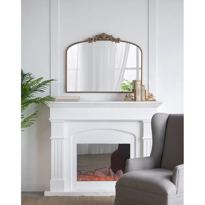 Emmeline Arch Metal Wall Mirror | Wayfair North America