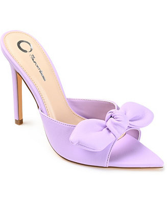Journee Collection Women's Zelah Bow Stilettos - Macy's | Macy's