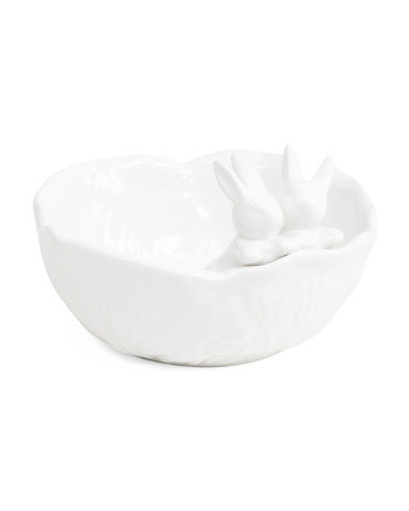 8in Cabbage Bunny Bowl | TJ Maxx