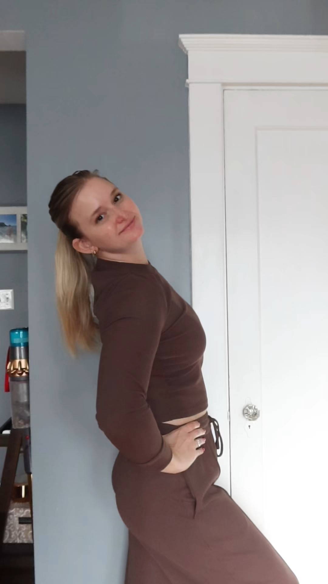 Looking for the perfect balance of comfort and style? Showing off my favorite 2-piece set by @btfbm_us. I love the ribbed fabric and the seam that runs down the pant leg! Chocolate Brown is the color of the season right now too
I'm 5'5" wearing a size
medium!
This ribbed knit crop top pairs perfectly with wide-leg pants to create effortless loungewear that is breathable and ready for anything. The classic crew neck design features moisture-wicking fabric while machine-washable durability ensures effortless care. With a flattering fit and versatile style, it transitions smoothly from morning coffee to sunset strolls.
Grab your new favorite set before it sells out!

#LTKgrwm #LTKootd