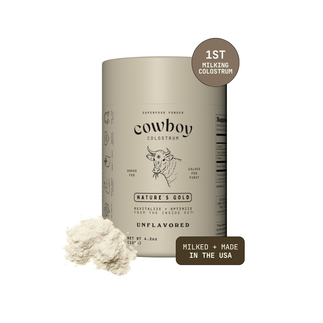Powder - Bovine Colostrum Powder for Women & Men - First Day Milking Whole Colostrum - Grass Fed ... | Amazon (US)