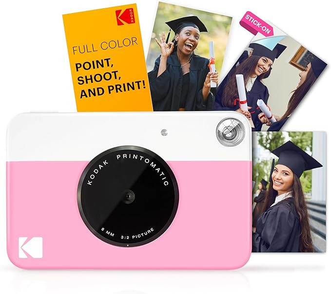 Amazon.com : KODAK Printomatic Full-Color Instant Print Digital Camera, Zink 2x3" (5.1x7.5 cm) St... | Amazon (US)