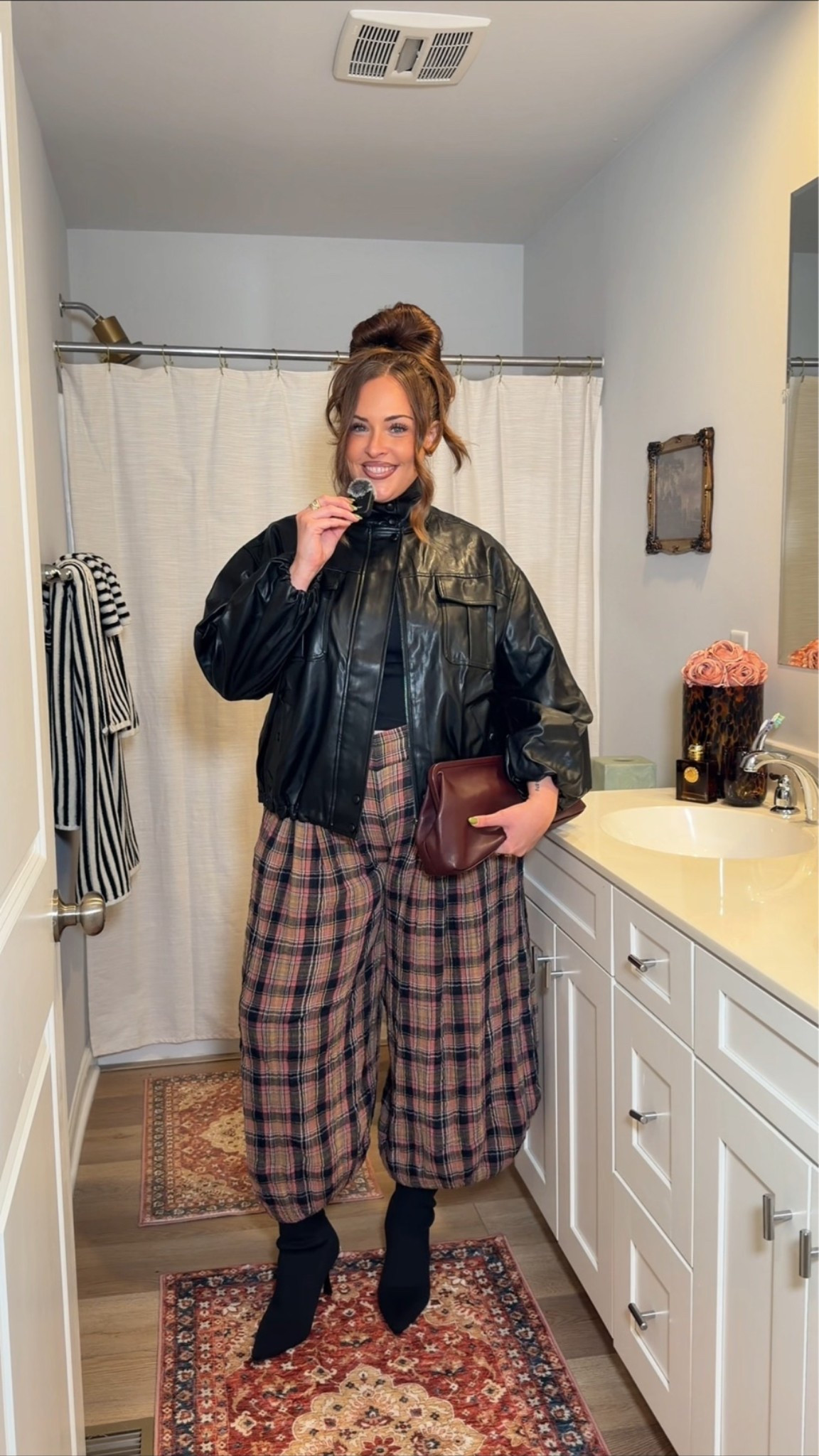 Wearing a 14 jacket & xl pants!

#LTKPlusSize #LTKMidsize #LTKSaleAlert
