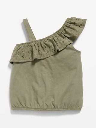 Ruffled Jersey-Knit One-Shoulder Top for Toddler Girls | Old Navy (US)