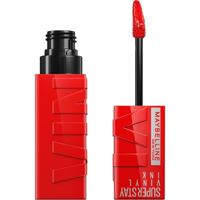 Maybelline Super Stay Vinyl Ink Liquid Lipstick - 25 Red-Hot - 0.14 fl oz | Target